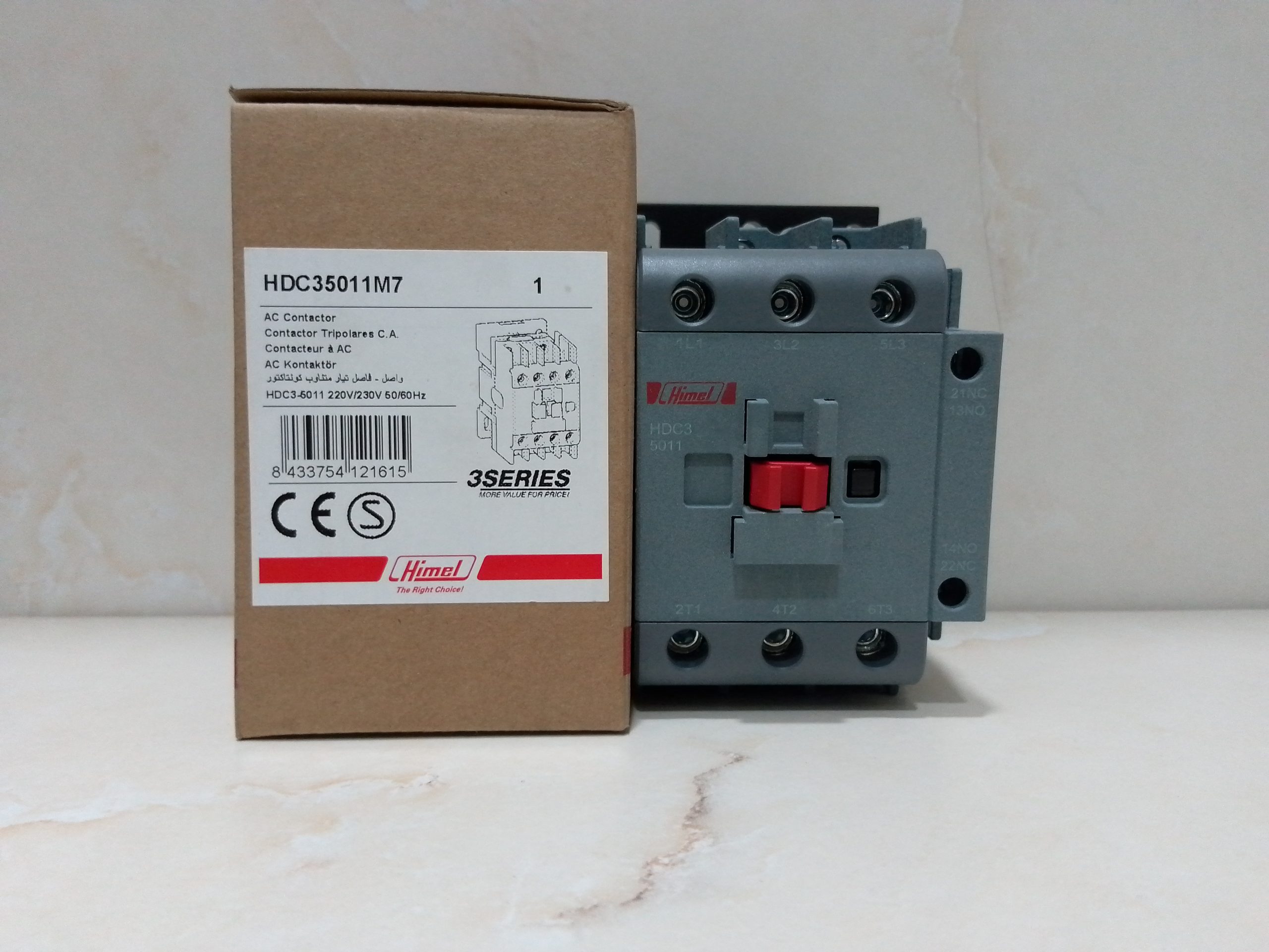 Himel HDC35011 AC Contactor – 3 Pole, 50A - Image 6