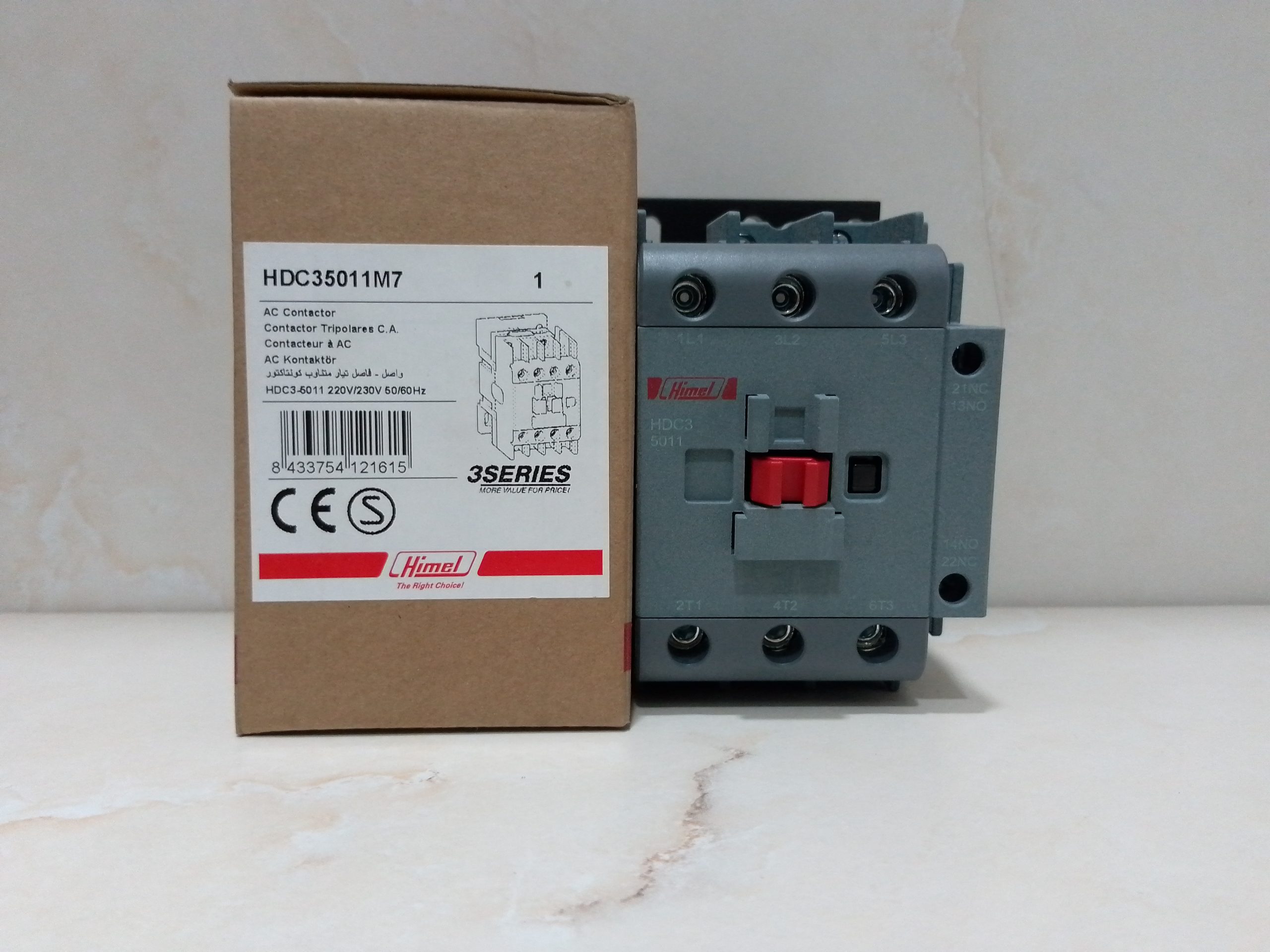 Himel HDC35011 AC Contactor – 3 Pole, 50A - Image 4
