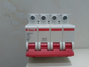Himel HDB3WN4C Miniature Circuit Breaker – 4 Pole, 32A,