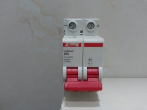 Himel DC Miniature Circuit Breaker HDB3WZ2C – 2 Pole, 20A,